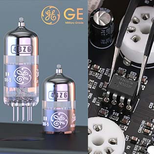 DOUK AUDIO H5 : Tubes GE-4BZ6 ou AOP NE5532 remplaçable