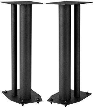 DAYTON AUDIO SSMB24 Speaker Stands: Front view