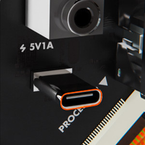 SYITREN RM1: USB-C charging port