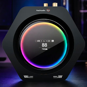 FOSI AUDIO ZH1 : écran et éclairage RGB