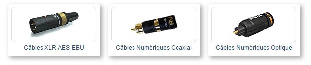 Câble numérique - XLR / RJ45 / HDMI