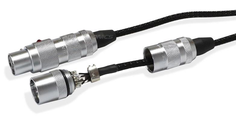 Audiophonics Câble XLR argent pur