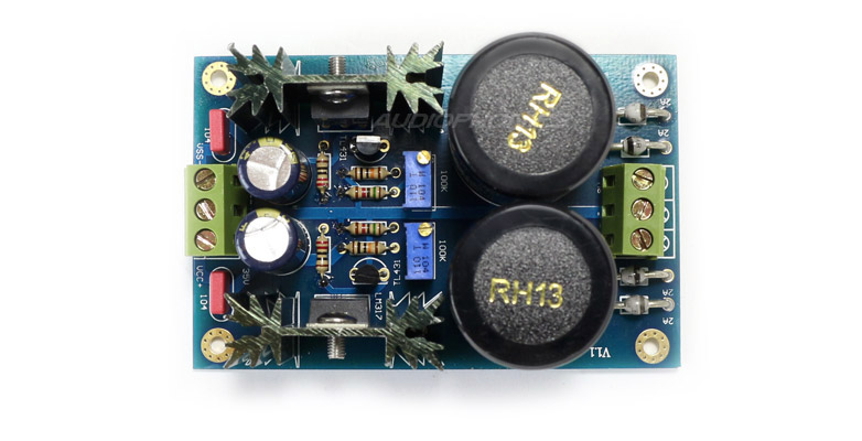 Alimentation linéaire régulée double 3.3V à 37V