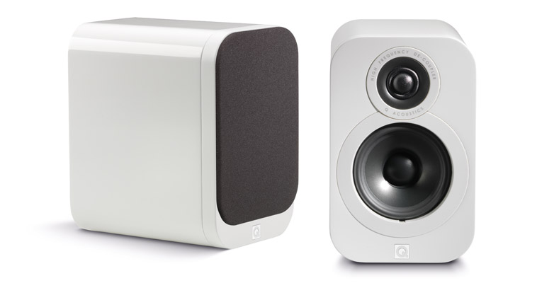 Q Acoustics 3010 Blanc Laqué