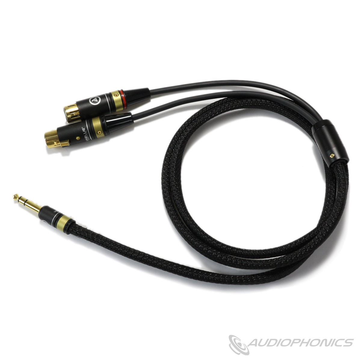 Audiophonics cable jack 6.3 vers double XLR femelles