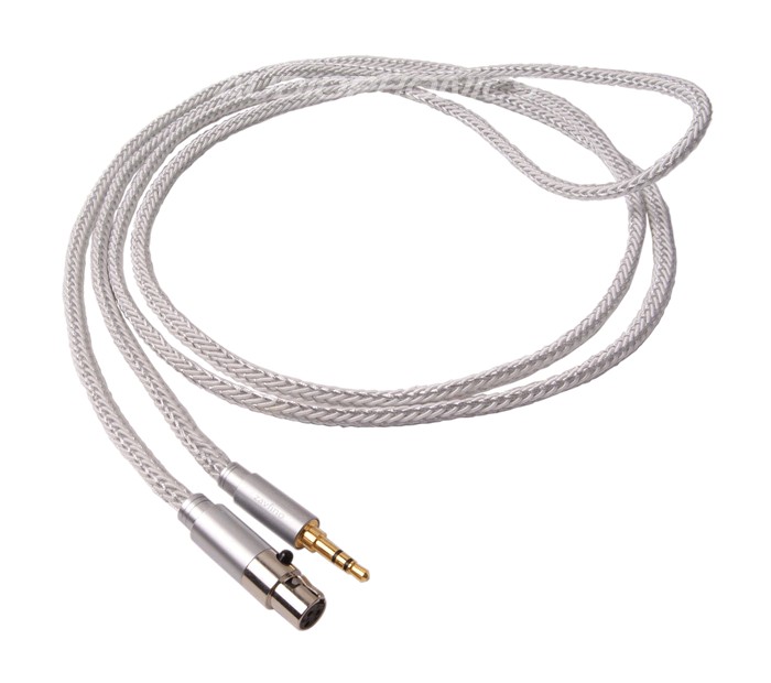 Câble Jack 3.5mm Mâle vers Jack 3.5mm Mâle Mono Plaqué Or 1.8m -  Audiophonics